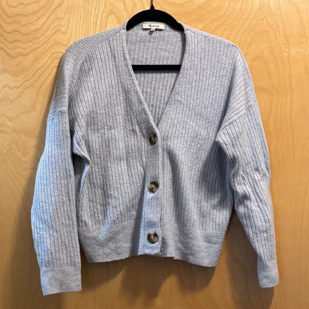 Light blue Madewell sweater